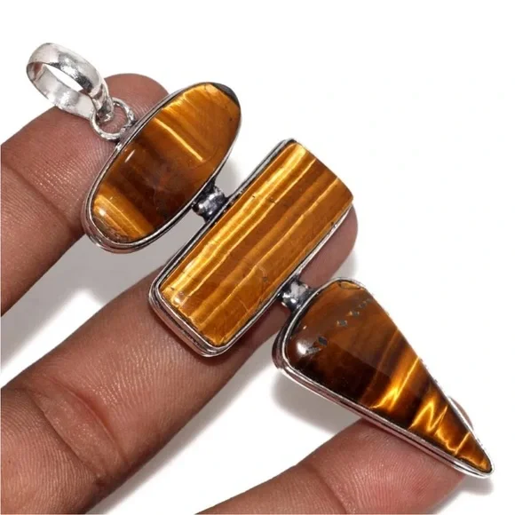 Gorgeous Tiger’s Eye pendant - Picture 1 of 2
